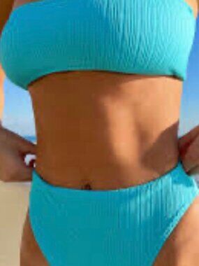 NWT Frankie's Bikini's in Aquamarine.